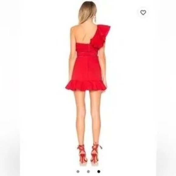 Tularosa Marina Mini Dress in Poppy - Picture 3 of 5